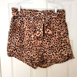 Torrid cheetah print shorts